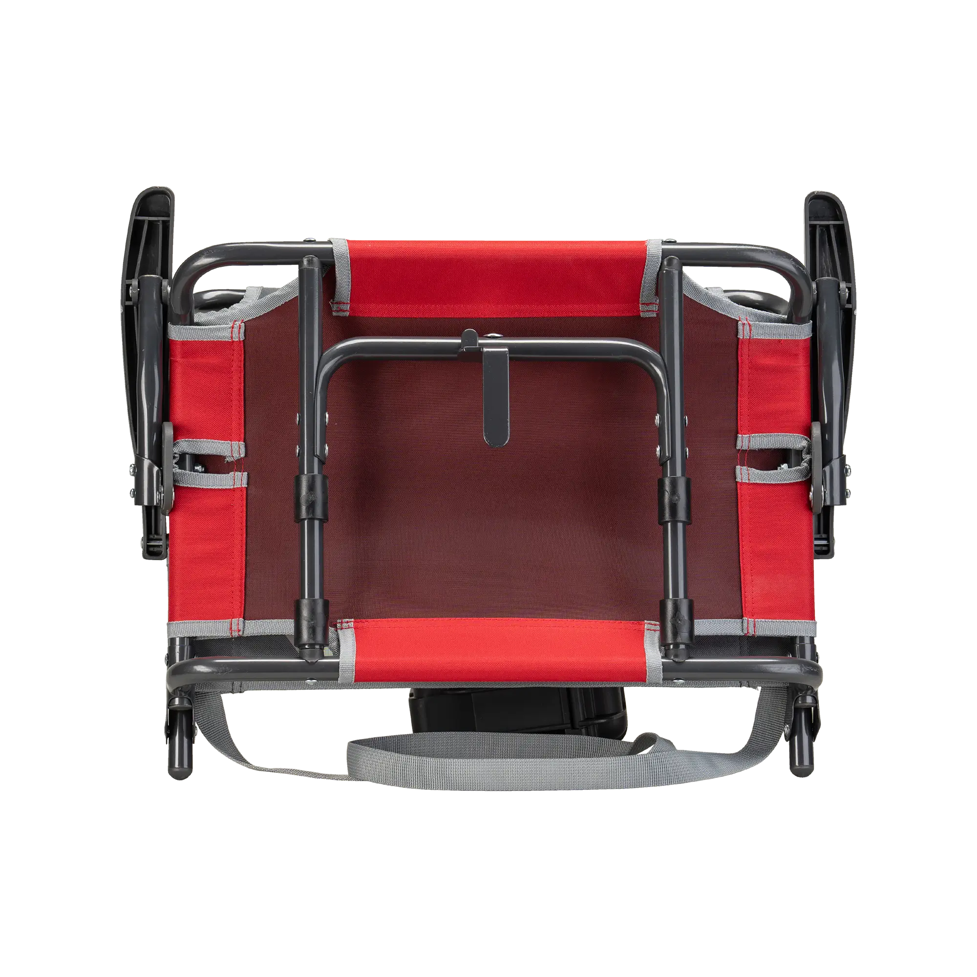 Secure-Hook Big Comfort Stadium Chair with Armrests - Choice 465 - Bleacher-Friendly Stadium Chair with Back Support Detail