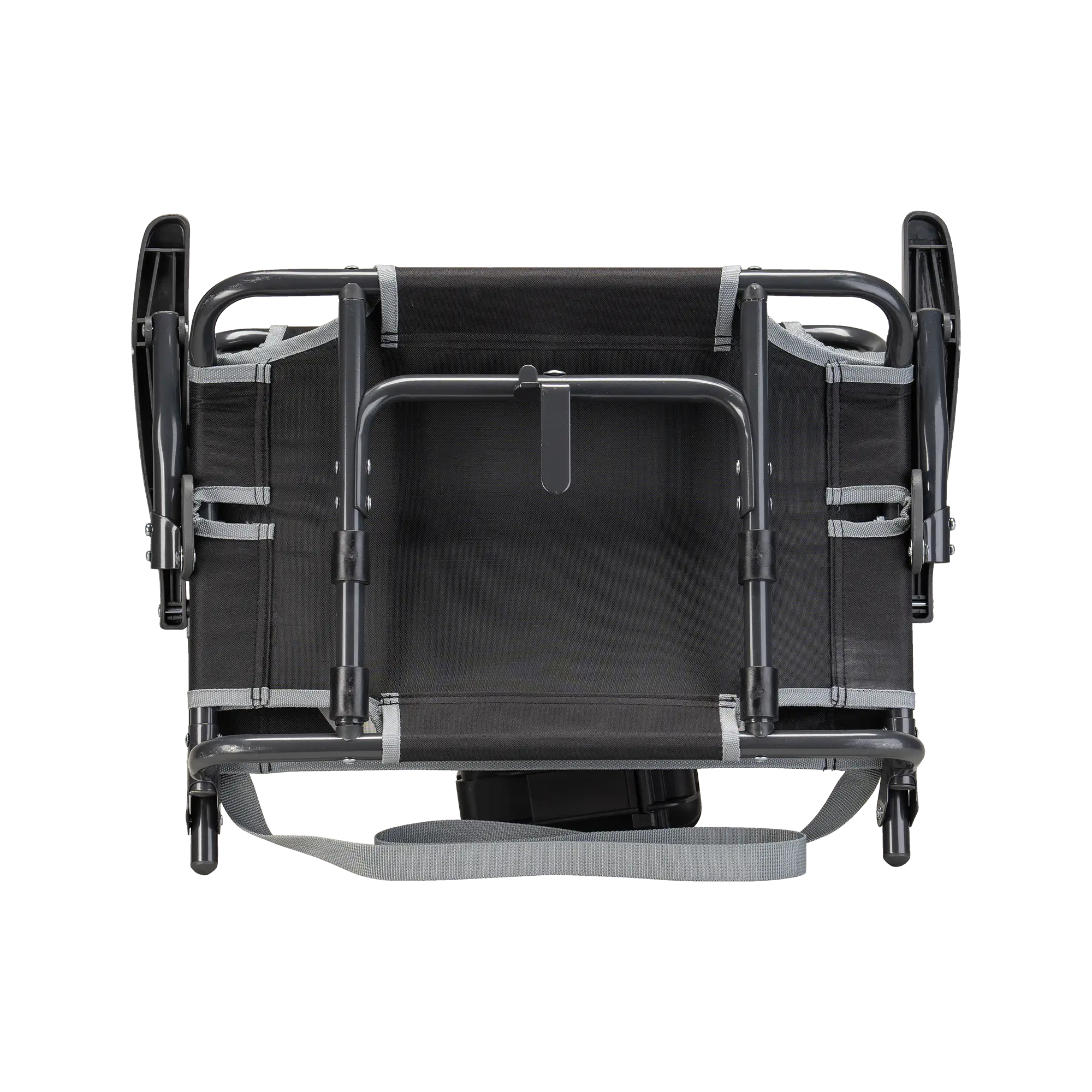 Secure-Hook Big Comfort Stadium Chair with Armrests - Choice 465 - Bleacher-Friendly Stadium Chair with Back Support Detail