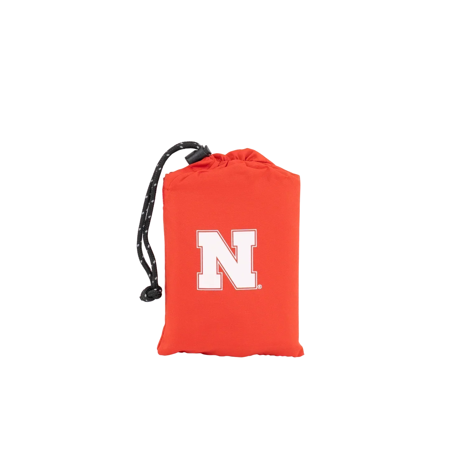 Bleacher-Friendly College V Seat Inflatable Stadium Cushion - Nebraska Cornhuskers - Choice 277 - Bleacher-Friendly Stadium Chair with Back Support Detail