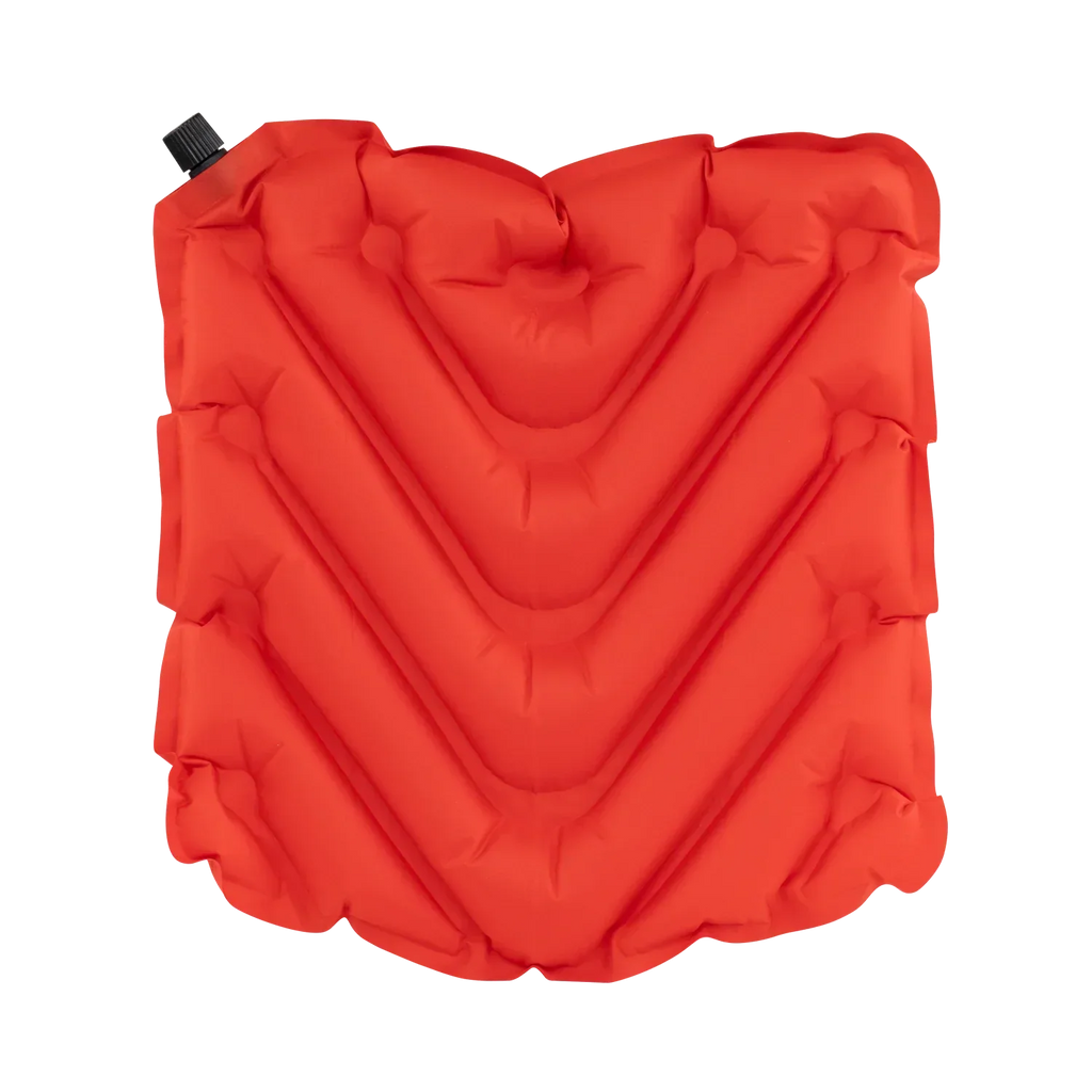 Bleacher-Friendly College V Seat Inflatable Stadium Cushion - Nebraska Cornhuskers - Choice 277 - Bleacher-Friendly Stadium Chair with Back Support Detail