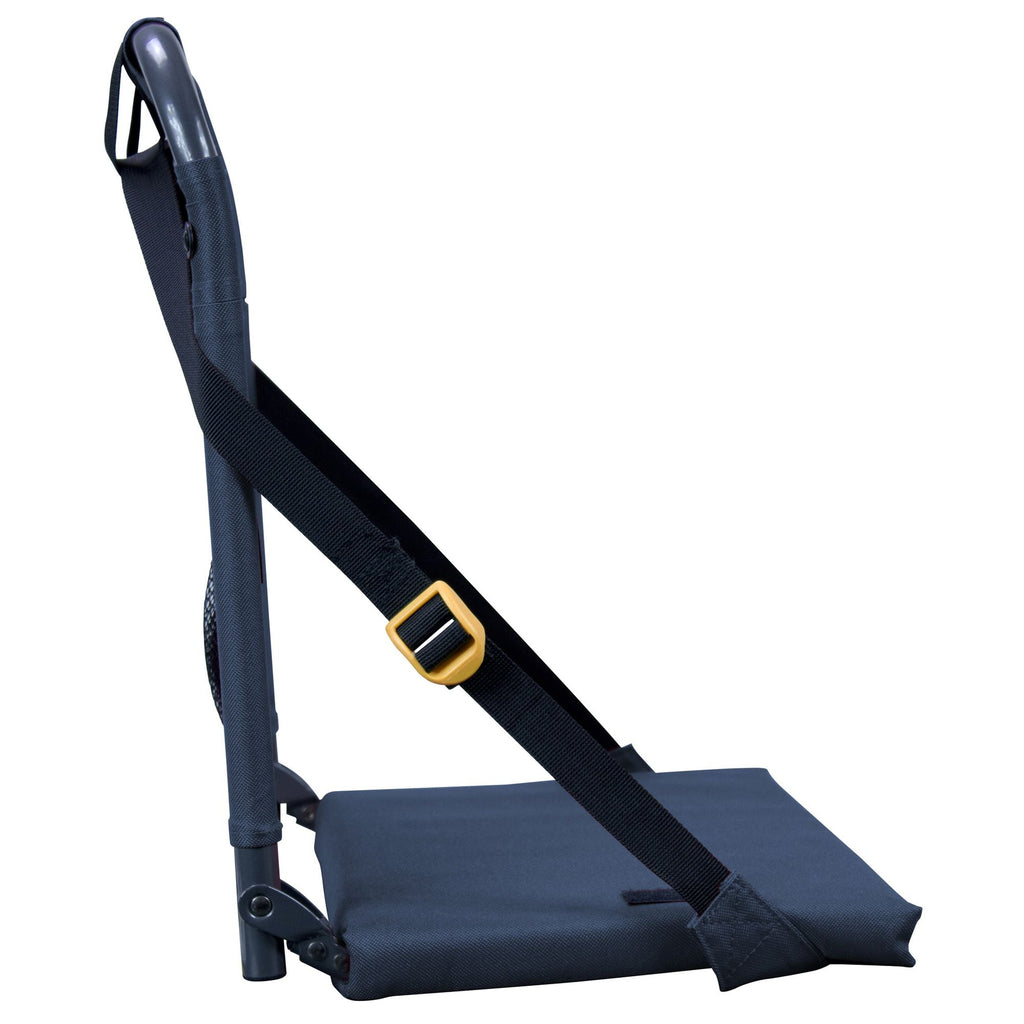 Secure-Hook BleacherBack - Choice 696 - Lightweight Folding Bleacher Chair with Cushioning Detail