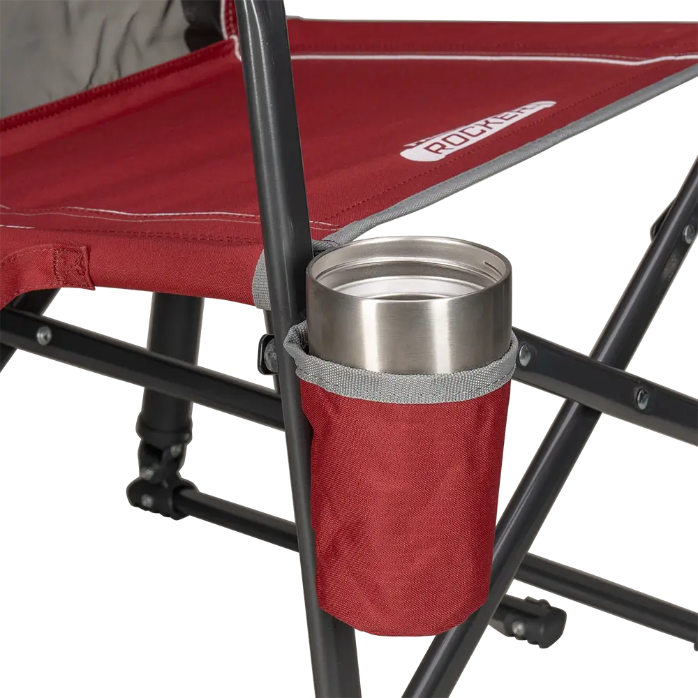Patented Spring-Action Freestyle Rocker - Choice 711 - RoadTrip Rocker Smooth Motion Camp Chair Detail