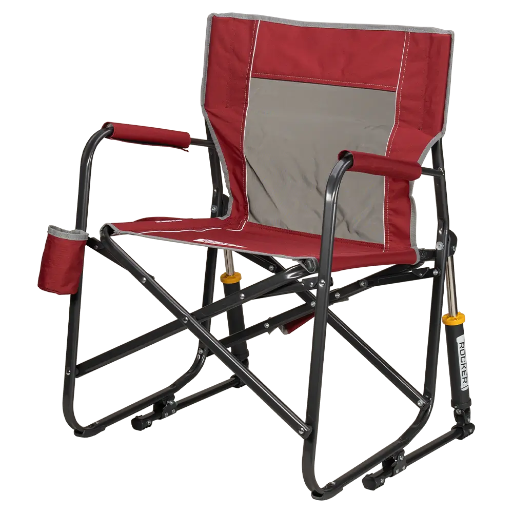 Patented Spring-Action Freestyle Rocker - Choice 711 - RoadTrip Rocker Smooth Motion Camp Chair Detail