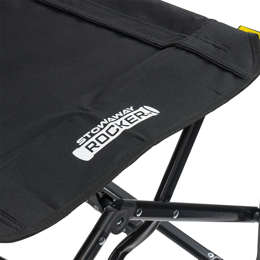 Smooth Motion Stowaway Rocker - Choice 794 - Freestyle Rocker Portable Outdoor Folding Chair Detail