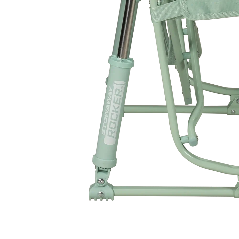 Smooth Motion Stowaway Rocker - Choice 794 - Freestyle Rocker Portable Outdoor Folding Chair Detail