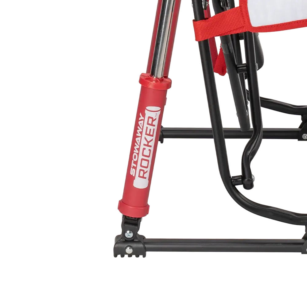 Smooth Motion Stowaway Rocker - Choice 794 - Freestyle Rocker Portable Outdoor Folding Chair Detail