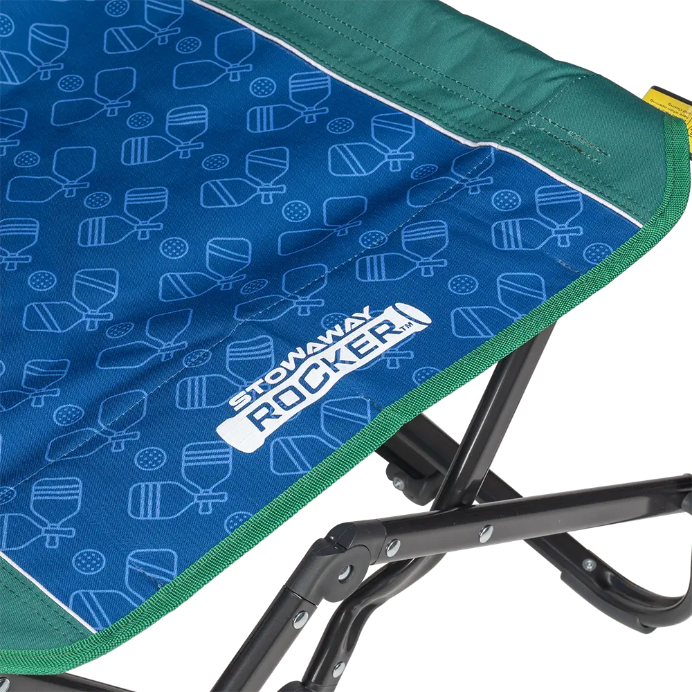 Smooth Motion Stowaway Rocker - Choice 794 - Freestyle Rocker Portable Outdoor Folding Chair Detail
