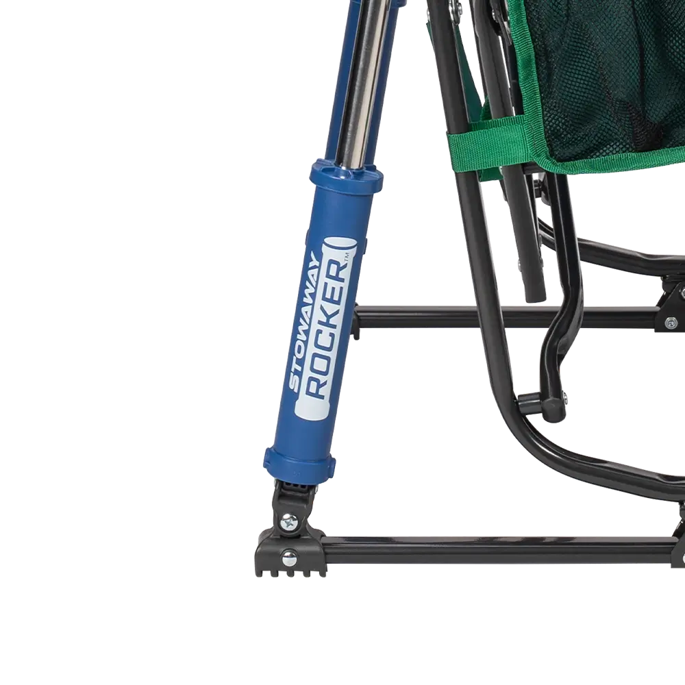 Smooth Motion Stowaway Rocker - Choice 794 - Freestyle Rocker Portable Outdoor Folding Chair Detail