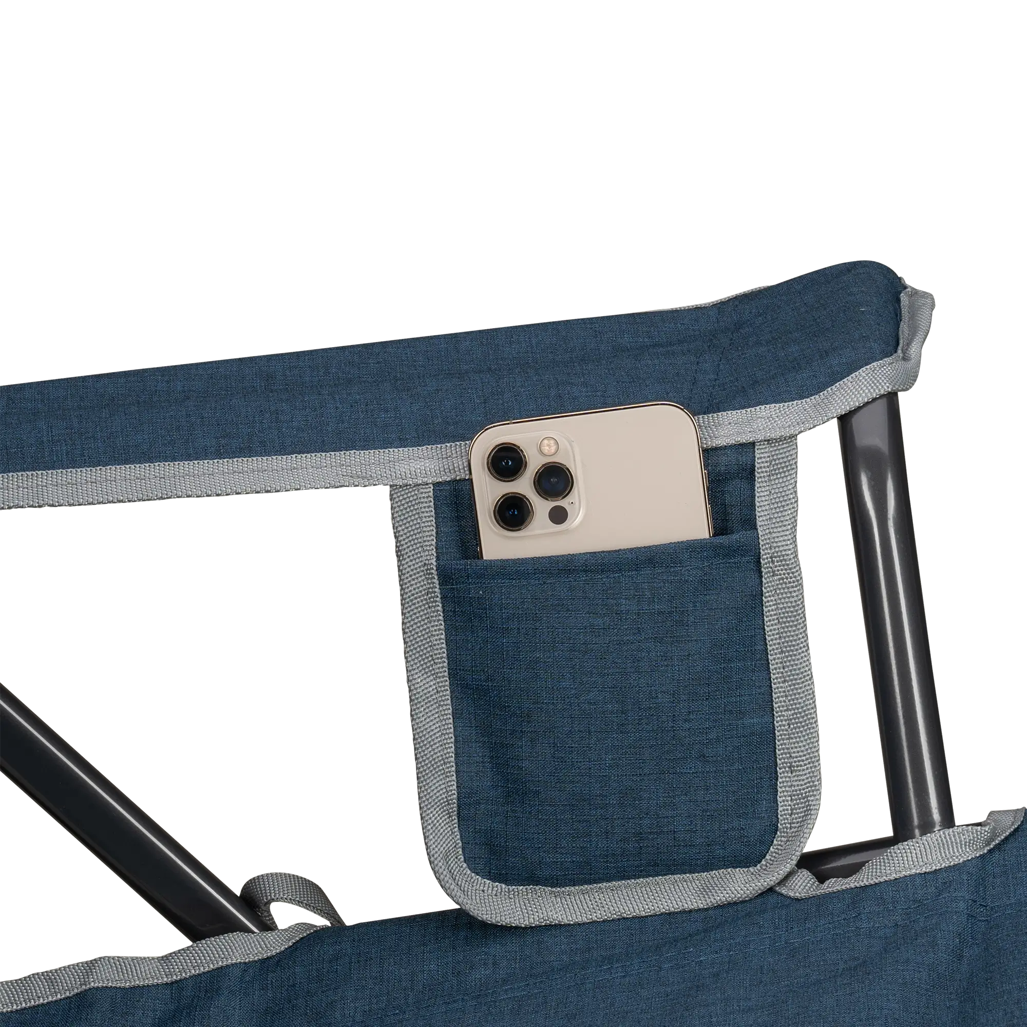 Premium All-Weather Kickback Rocker - Choice 345 - Freestyle Rocker Portable Outdoor Folding Chair Detail