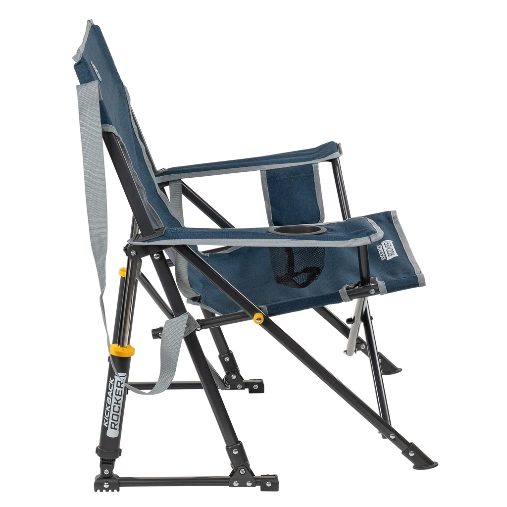 Premium All-Weather Kickback Rocker - Choice 345 - Freestyle Rocker Portable Outdoor Folding Chair Detail