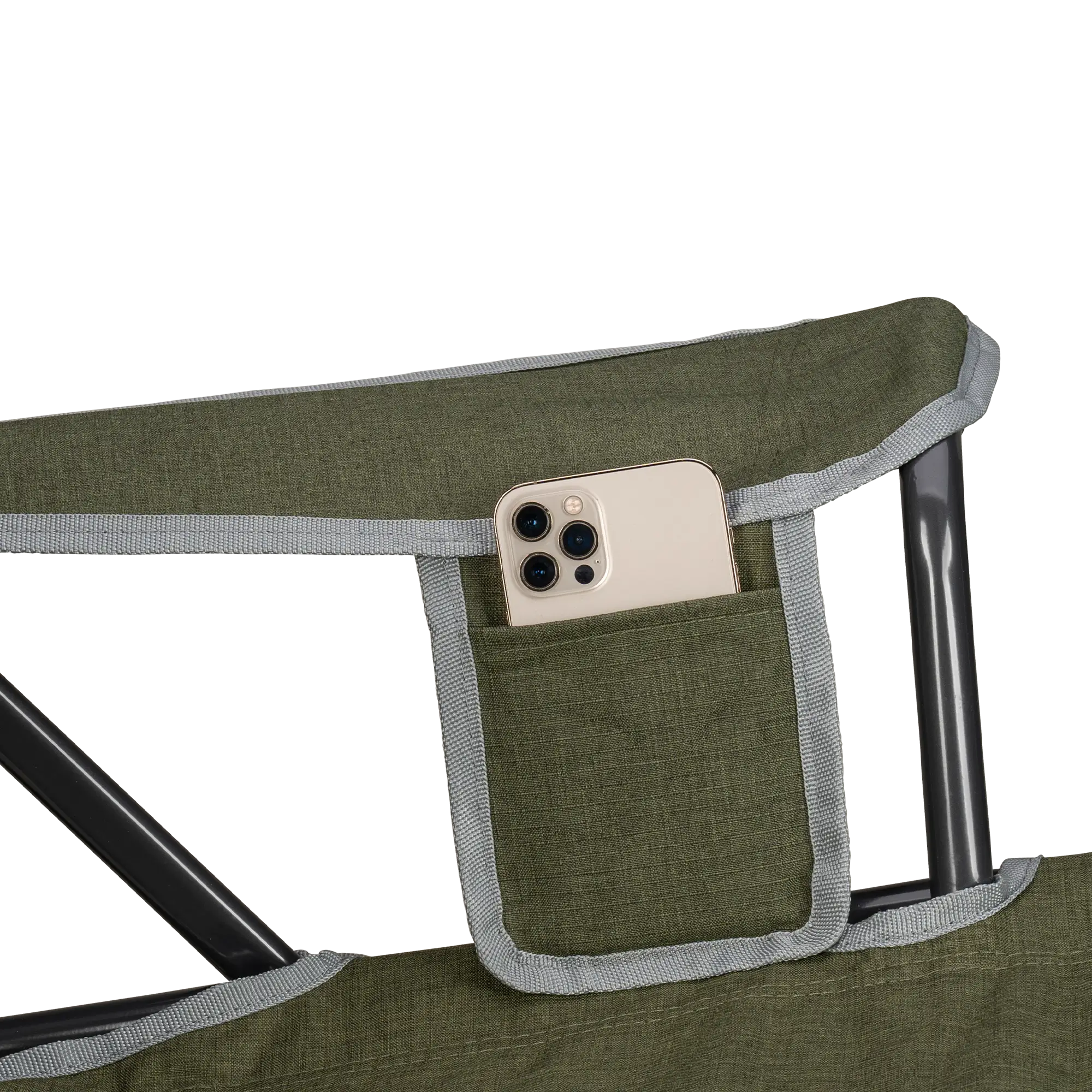 Premium All-Weather Kickback Rocker - Choice 345 - Freestyle Rocker Portable Outdoor Folding Chair Detail