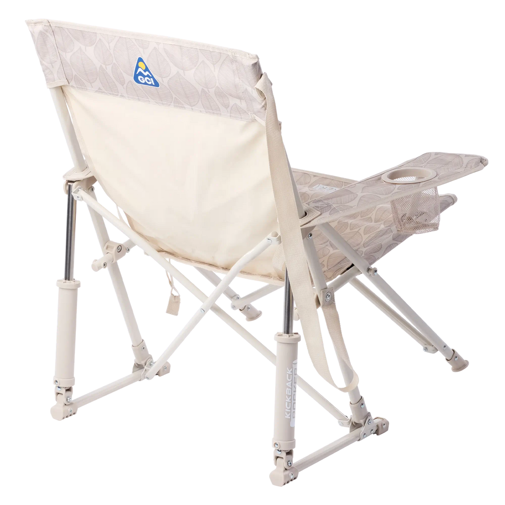 Premium All-Weather Kickback Rocker - Choice 345 - Freestyle Rocker Portable Outdoor Folding Chair Detail