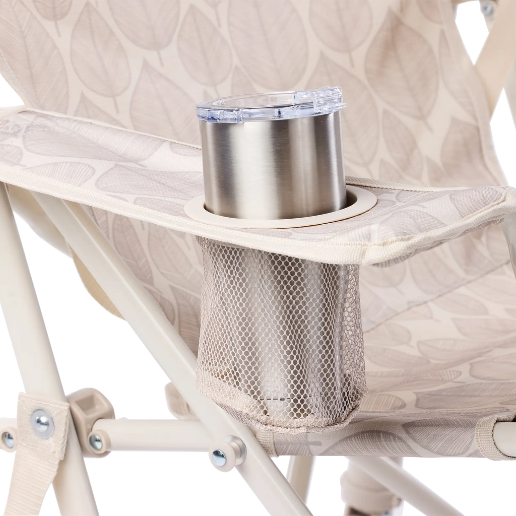 Premium All-Weather Kickback Rocker - Choice 345 - Freestyle Rocker Portable Outdoor Folding Chair Detail