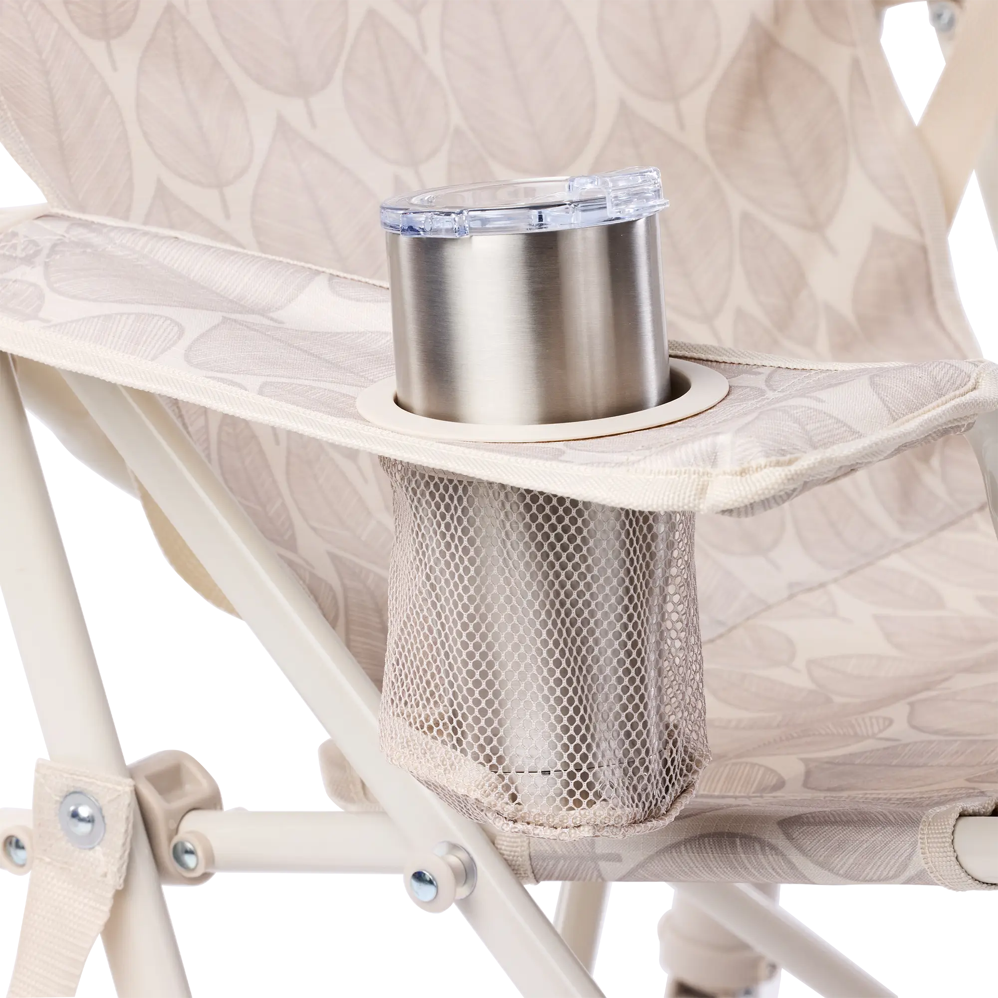 Premium All-Weather Kickback Rocker - Choice 345 - Freestyle Rocker Portable Outdoor Folding Chair Detail