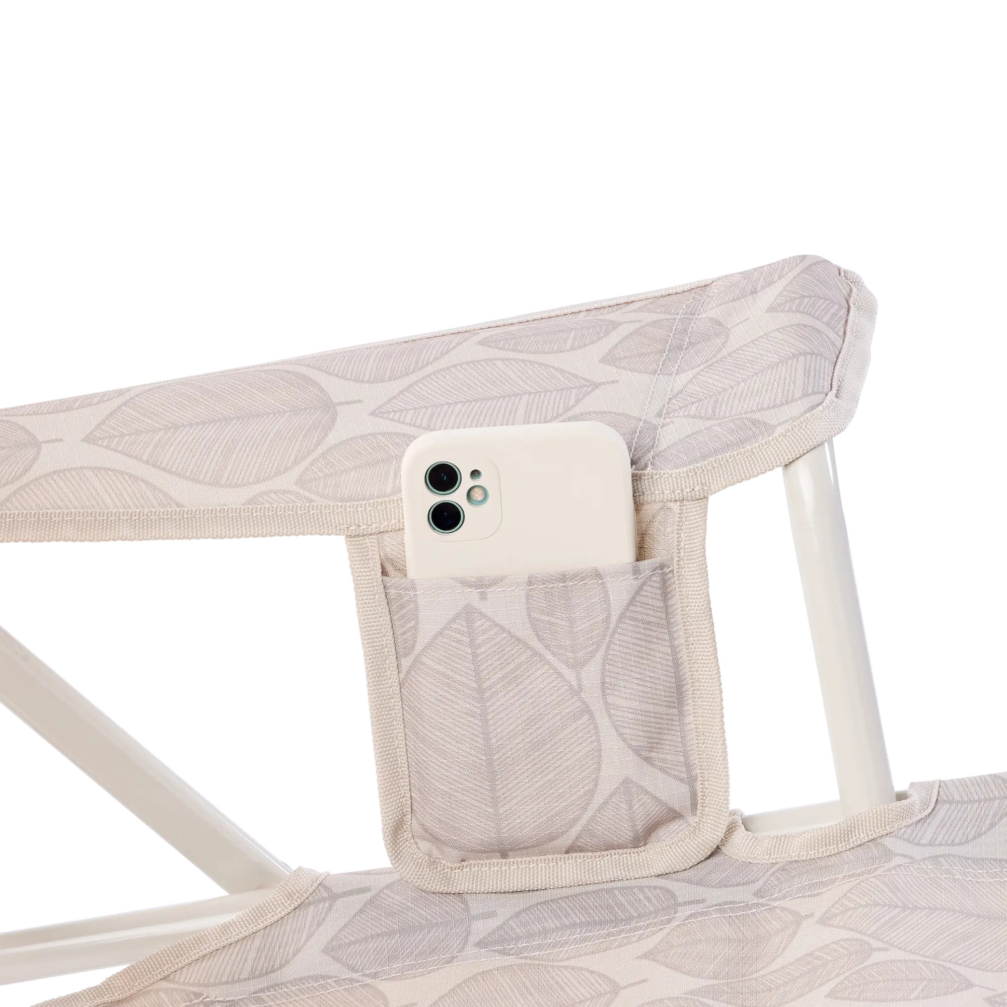 Premium All-Weather Kickback Rocker - Choice 345 - Freestyle Rocker Portable Outdoor Folding Chair Detail