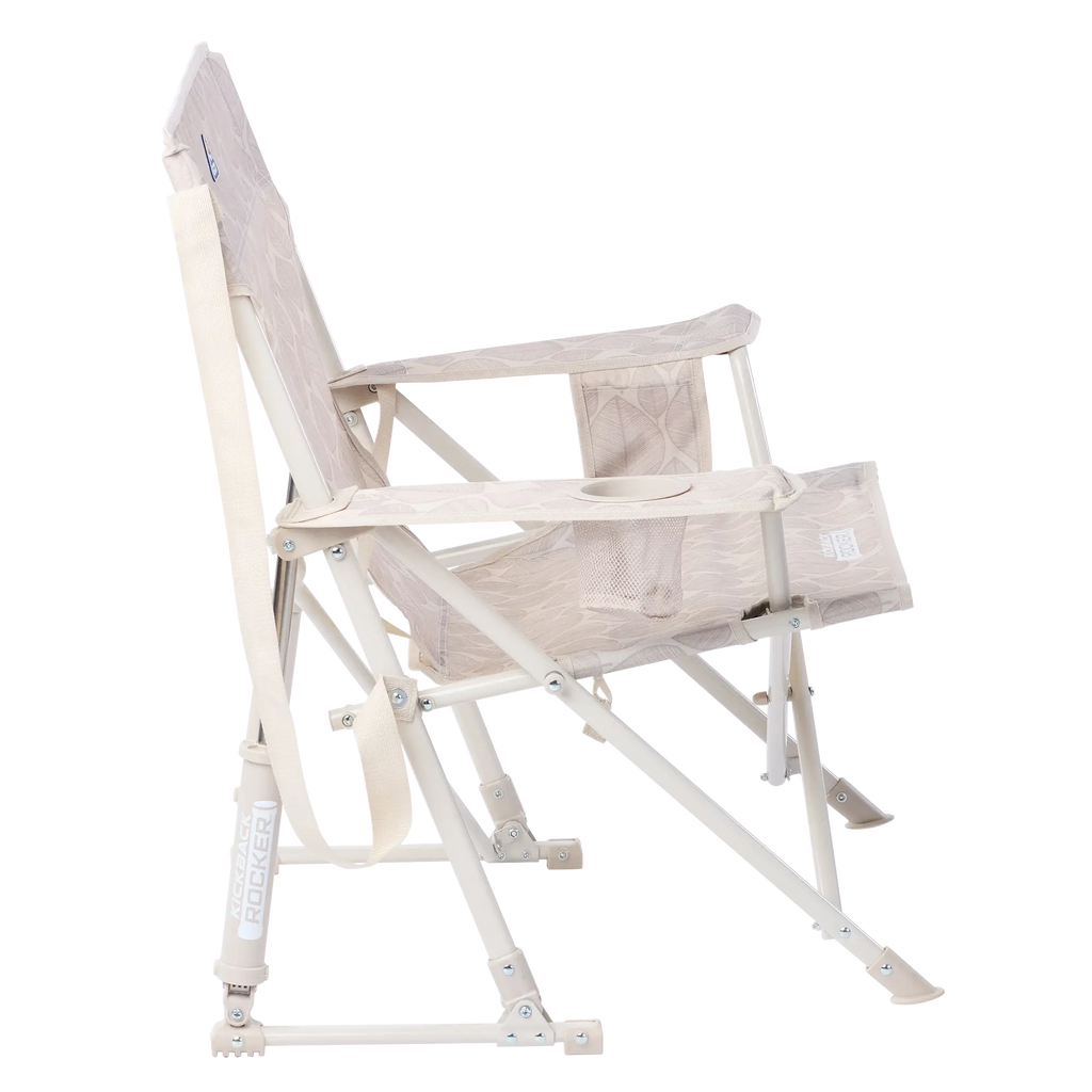 Premium All-Weather Kickback Rocker - Choice 345 - Freestyle Rocker Portable Outdoor Folding Chair Detail
