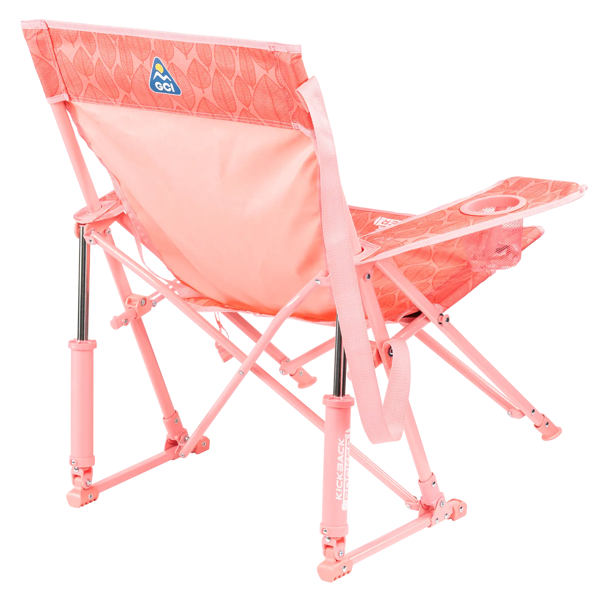 Premium All-Weather Kickback Rocker - Choice 345 - Freestyle Rocker Portable Outdoor Folding Chair Detail