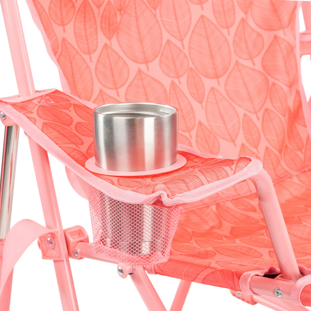 Premium All-Weather Kickback Rocker - Choice 345 - Freestyle Rocker Portable Outdoor Folding Chair Detail