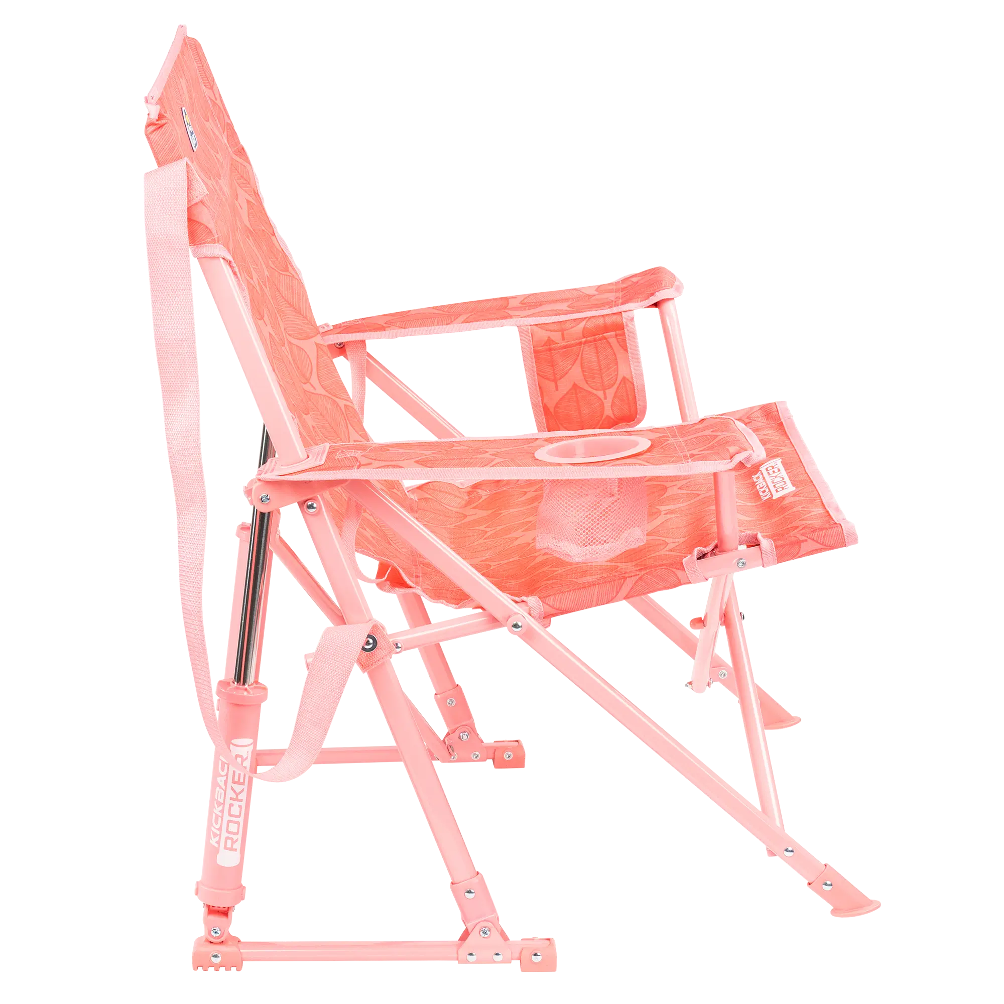 Premium All-Weather Kickback Rocker - Choice 345 - Freestyle Rocker Portable Outdoor Folding Chair Detail