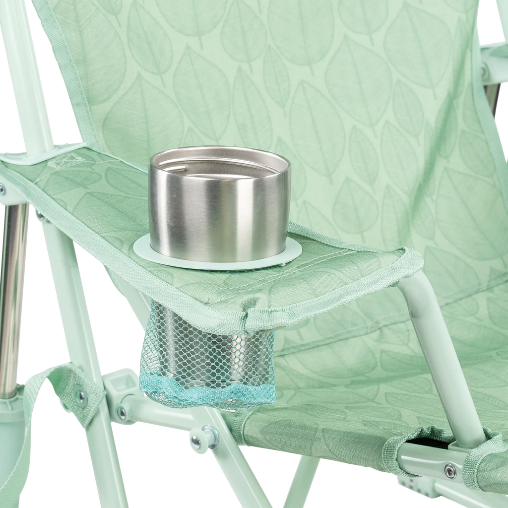 Premium All-Weather Kickback Rocker - Choice 345 - Freestyle Rocker Portable Outdoor Folding Chair Detail