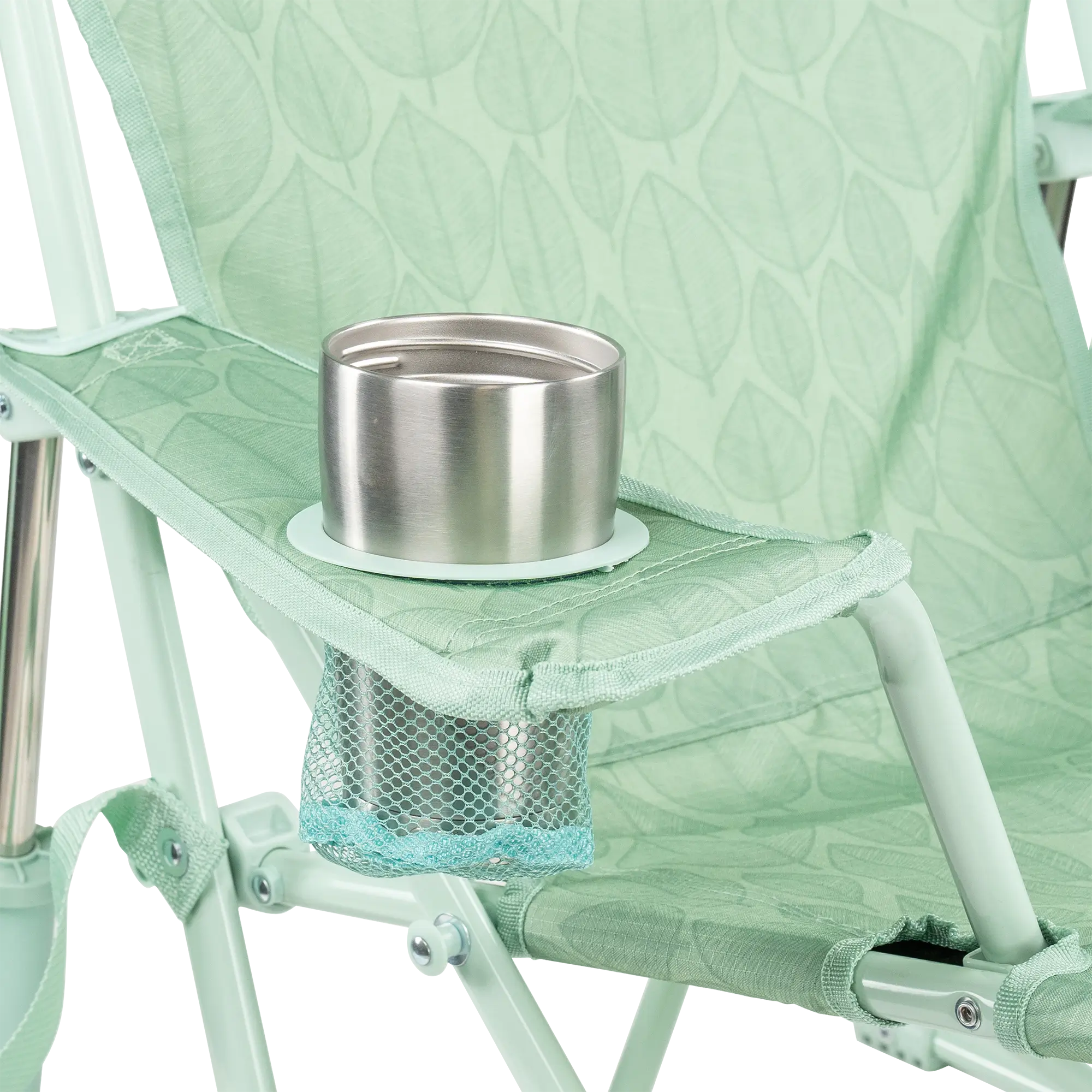 Premium All-Weather Kickback Rocker - Choice 345 - Freestyle Rocker Portable Outdoor Folding Chair Detail