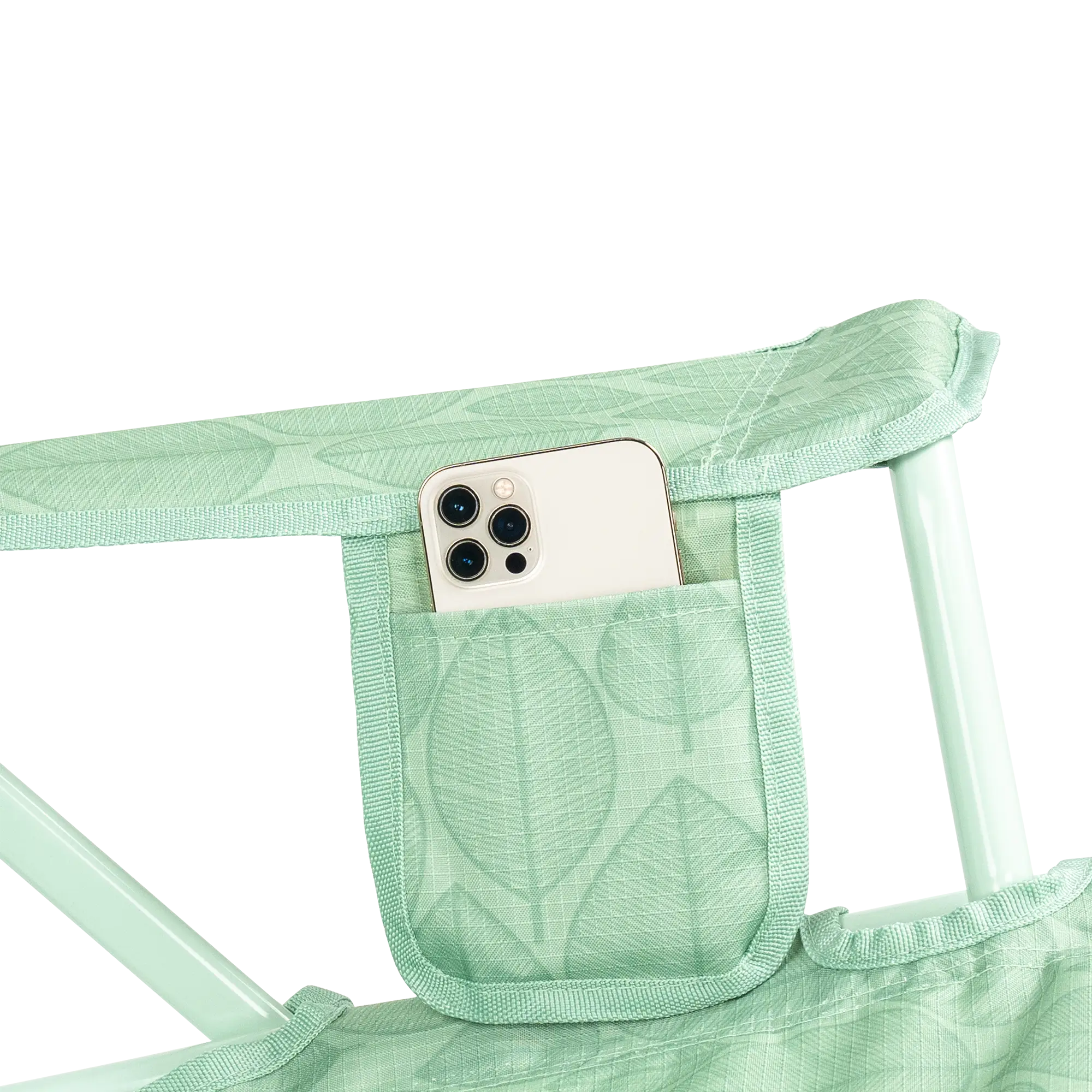 Premium All-Weather Kickback Rocker - Choice 345 - Freestyle Rocker Portable Outdoor Folding Chair Detail