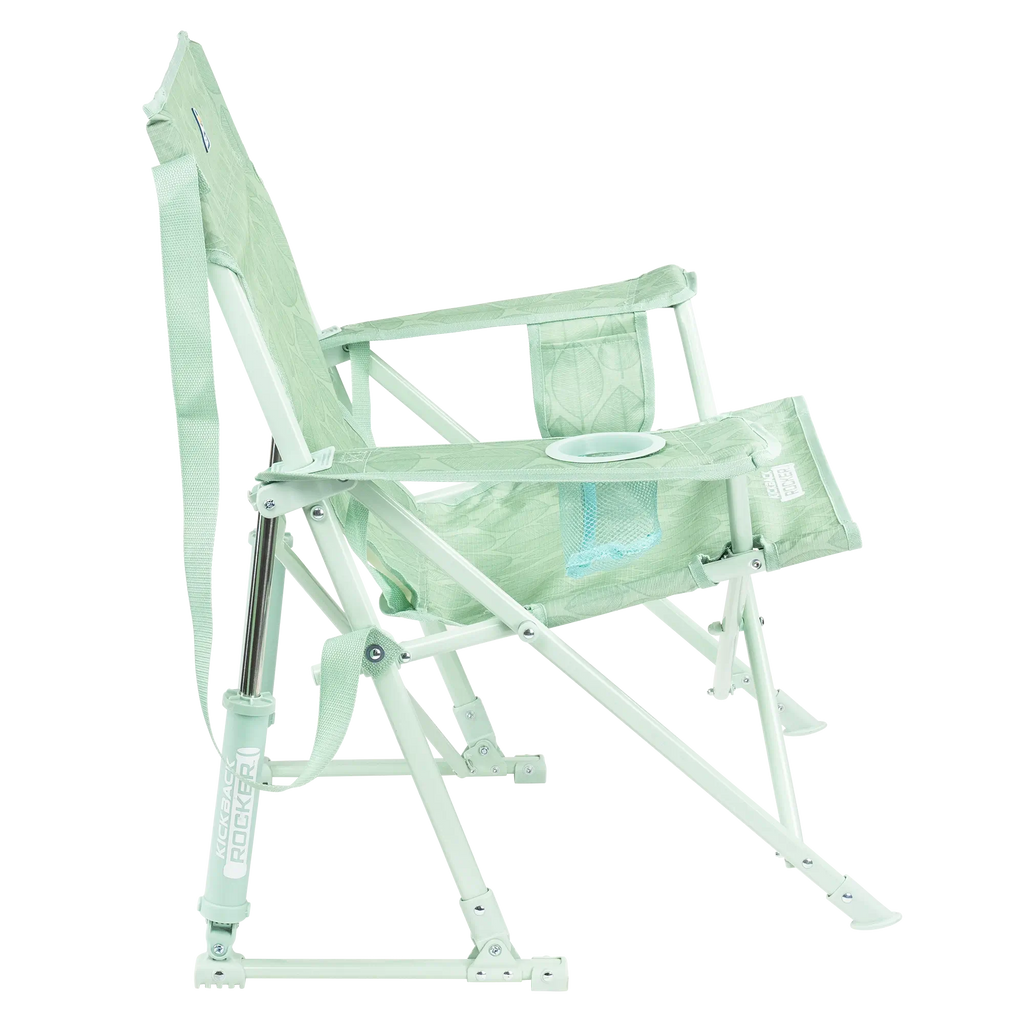 Premium All-Weather Kickback Rocker - Choice 345 - Freestyle Rocker Portable Outdoor Folding Chair Detail