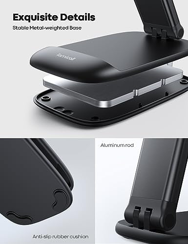 Eco-Friendly Lamicall Cell Phone Stand for Desk - [Height Adjustable] Foldable Essentials