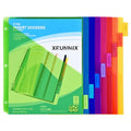 Classic 8-Tab Binder Dividers - Index Pockets Divider for Kit