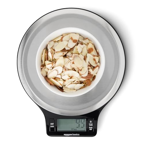 Eco-Friendly Basics Digital Kitchen Scale with LCD Display, Tare