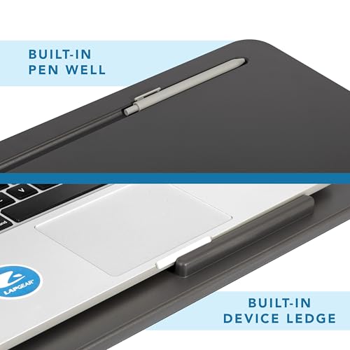 Classic LAPGEAR Original Lap Desk – Fits Up to 17” Laptops Kit