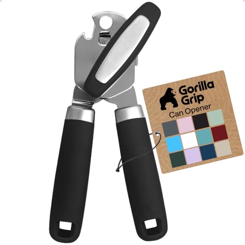 Modern GORILLA GRIP Heavy Duty Stainless Steel Smooth Edge Manual Can Set