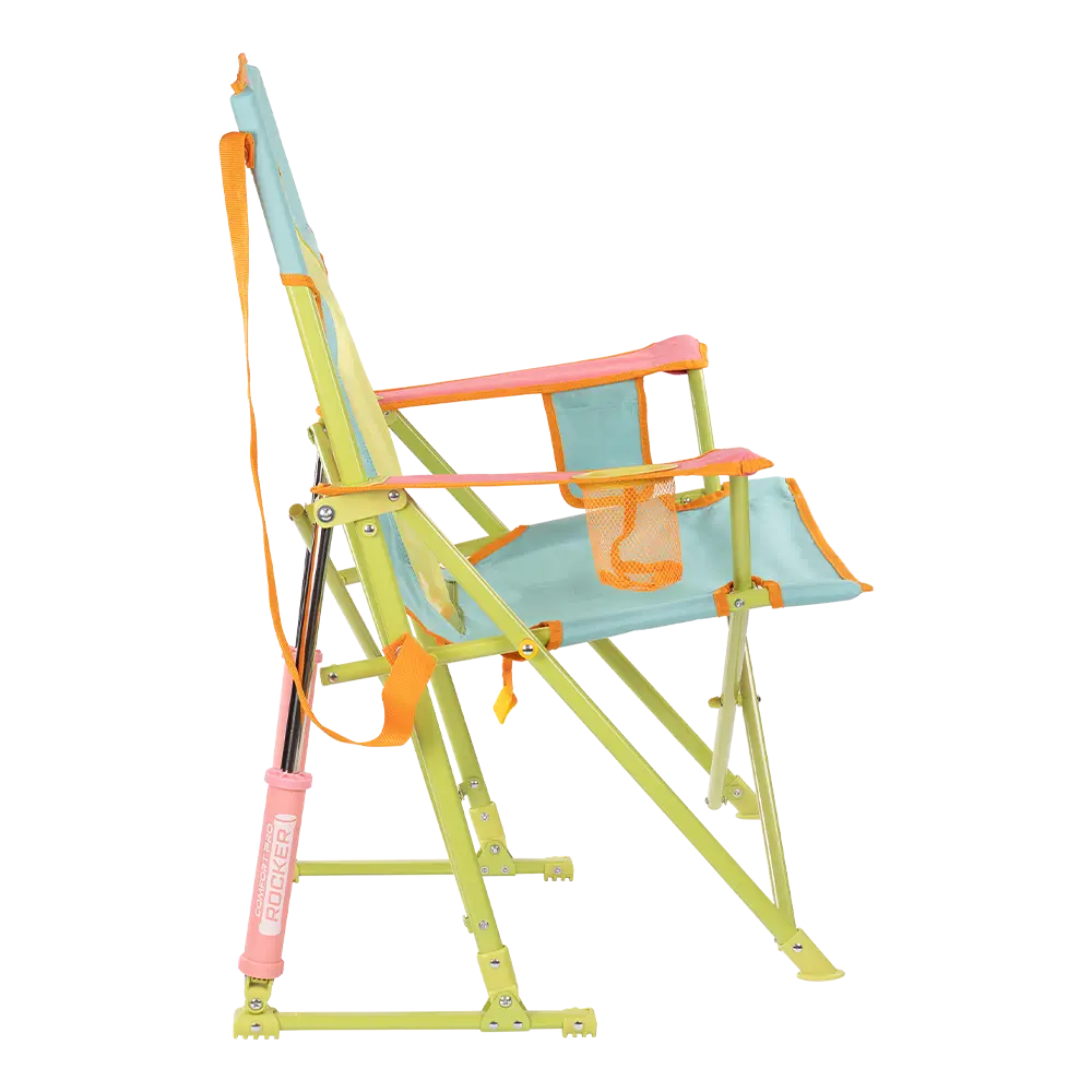 Luxury Camp Comfort Pro Rocker - Choice 375 - Patented Spring-Action Rocking Chair for Camping Detail