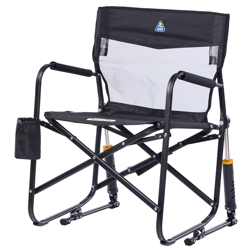 Heavy-Duty Freestyle Freestyle Rocker Elite - Choice 460 - Patented Spring-Action Rocking Chair for Camping Detail