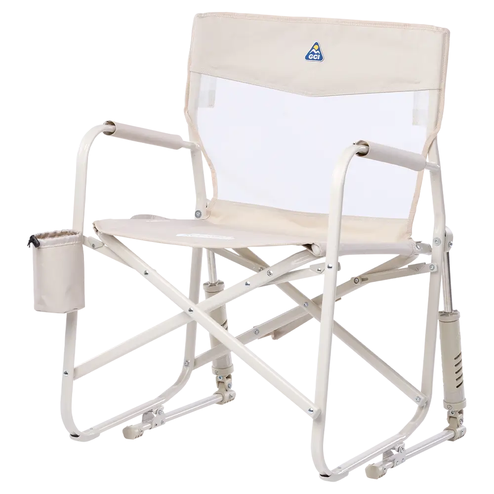 Heavy-Duty Freestyle Freestyle Rocker Elite - Choice 460 - Patented Spring-Action Rocking Chair for Camping Detail