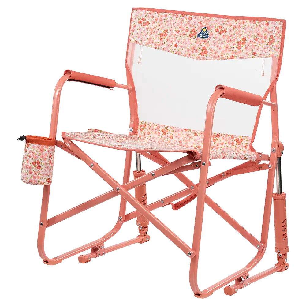 Heavy-Duty Freestyle Freestyle Rocker Elite - Choice 460 - Patented Spring-Action Rocking Chair for Camping Detail