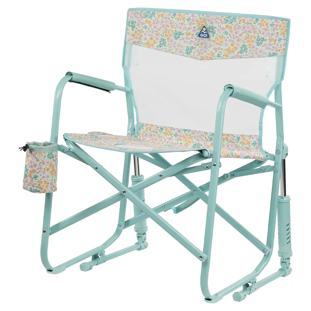 Heavy-Duty Freestyle Freestyle Rocker Elite - Choice 460 - Patented Spring-Action Rocking Chair for Camping Detail