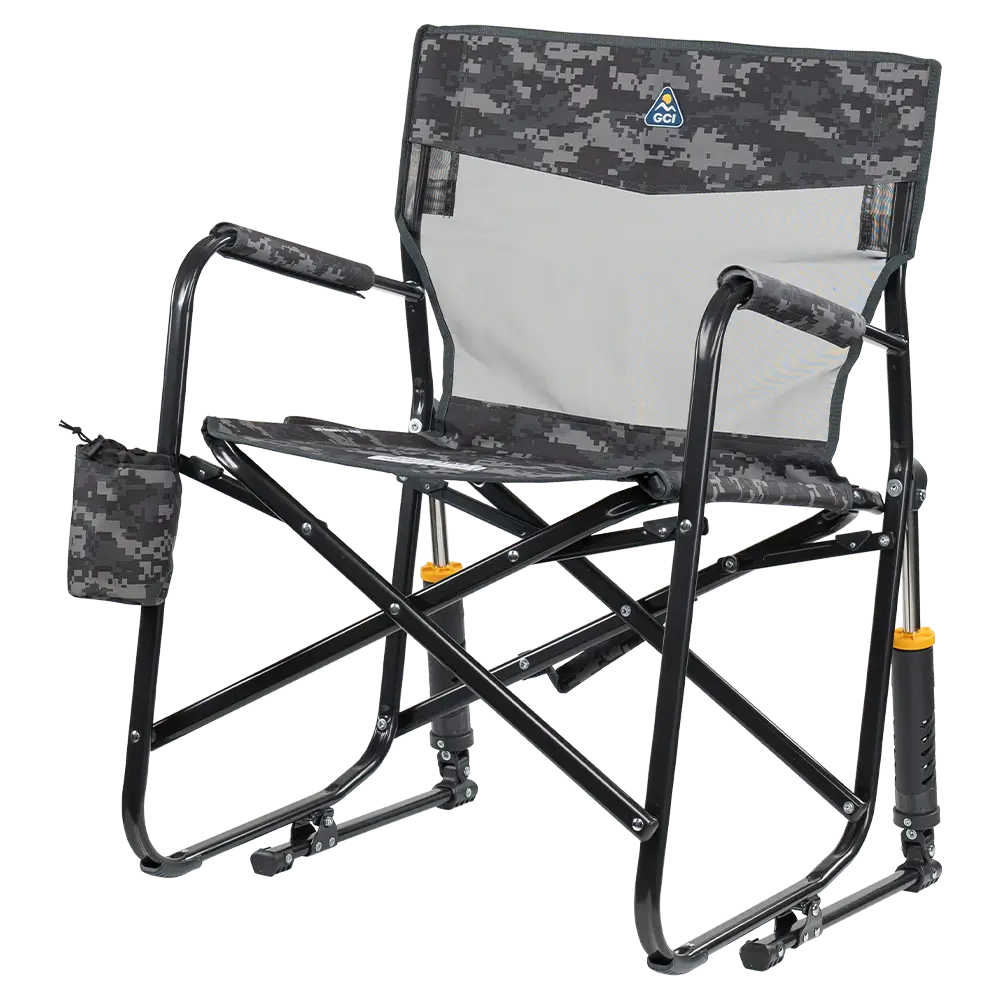 Heavy-Duty Freestyle Freestyle Rocker Elite - Choice 460 - Patented Spring-Action Rocking Chair for Camping Detail