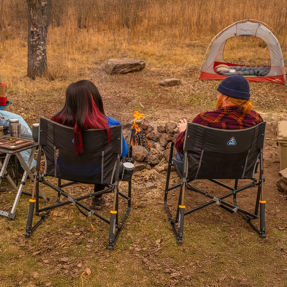 Heavy-Duty Freestyle Freestyle Rocker XL - Choice 552 - RoadTrip Rocker Smooth Motion Camp Chair Detail