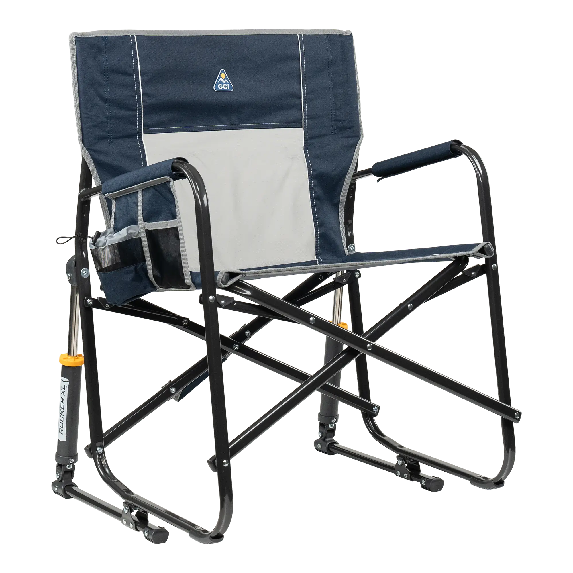Heavy-Duty Freestyle Freestyle Rocker XL - Choice 552 - RoadTrip Rocker Smooth Motion Camp Chair - Indigo