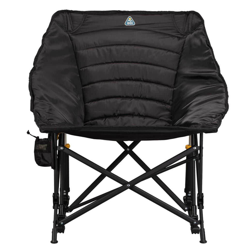 Heavy-Duty Freestyle Puff Rocker - Choice 731 - Patented Spring-Action Rocking Chair for Camping Detail