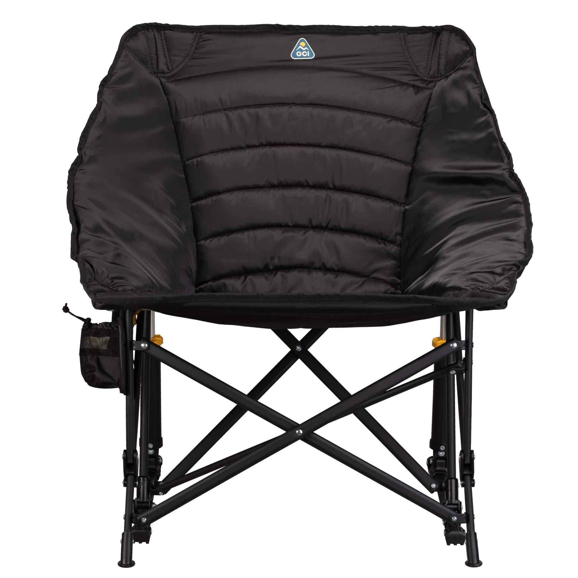 Heavy-Duty Freestyle Puff Rocker - Choice 731 - Patented Spring-Action Rocking Chair for Camping Detail