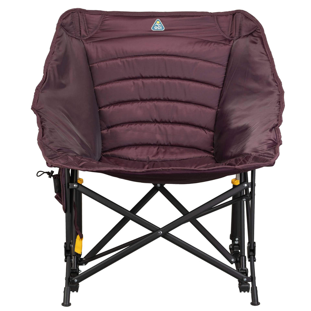 Heavy-Duty Freestyle Puff Rocker - Choice 731 - Patented Spring-Action Rocking Chair for Camping Detail