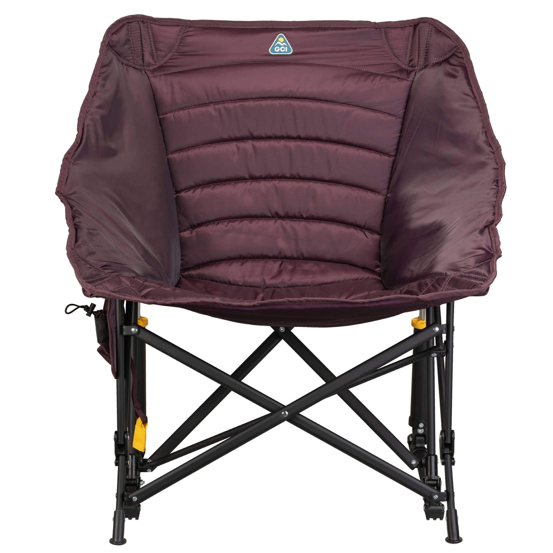 Heavy-Duty Freestyle Puff Rocker - Choice 731 - Patented Spring-Action Rocking Chair for Camping Detail
