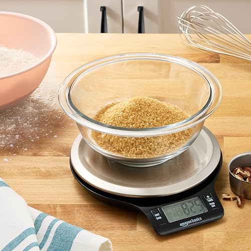 Eco-Friendly Basics Digital Kitchen Scale with LCD Display, Tare
