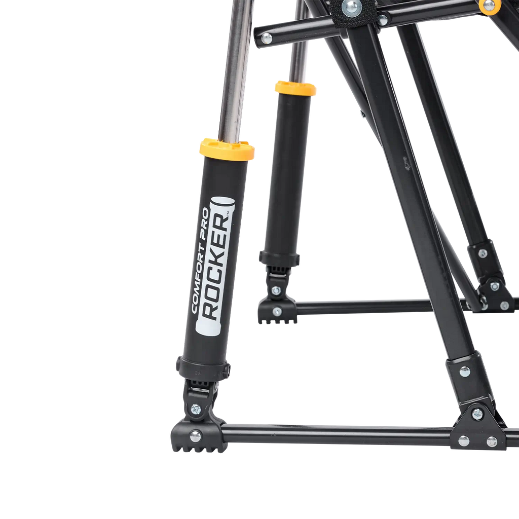 Luxury Camp Comfort Pro Rocker XL - Choice 107 - Heavy-Duty Kickback Rocker with Beverage Holder Detail