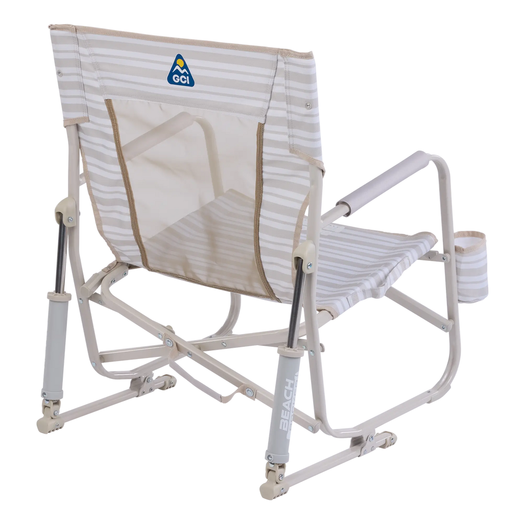Patented Spring-Action Beach Rocker - Choice 712 - Freestyle Rocker Portable Outdoor Folding Chair Detail