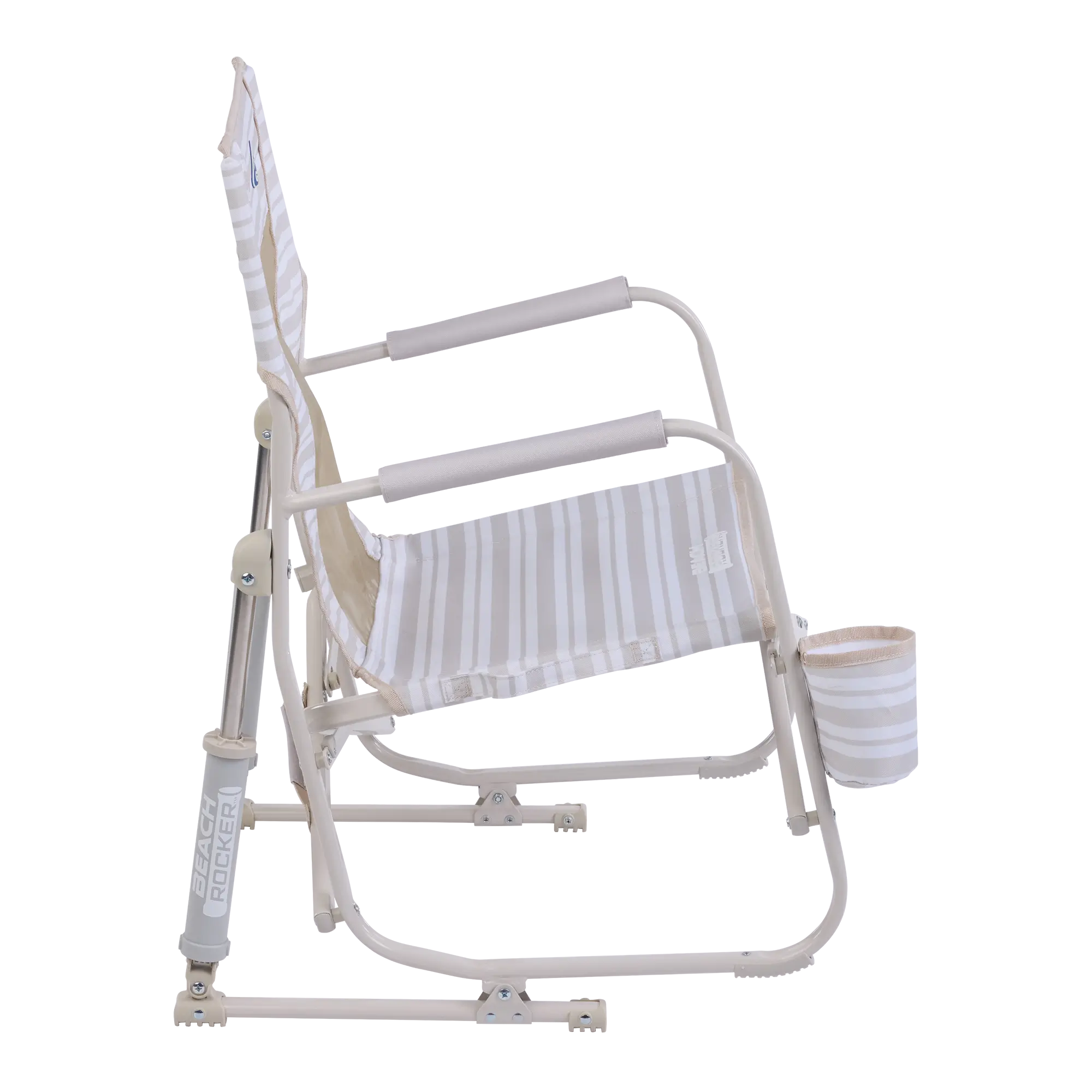 Patented Spring-Action Beach Rocker - Choice 712 - Freestyle Rocker Portable Outdoor Folding Chair Detail