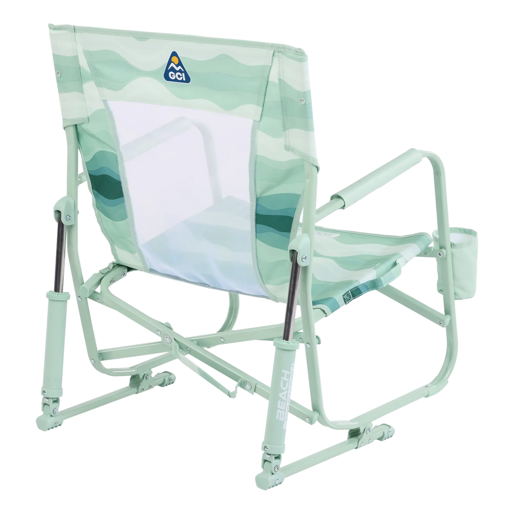 Patented Spring-Action Beach Rocker - Choice 712 - Freestyle Rocker Portable Outdoor Folding Chair Detail