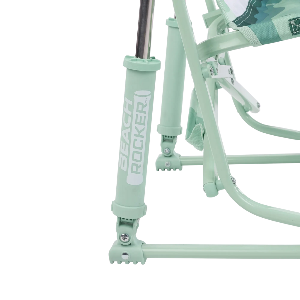 Patented Spring-Action Beach Rocker - Choice 712 - Freestyle Rocker Portable Outdoor Folding Chair Detail